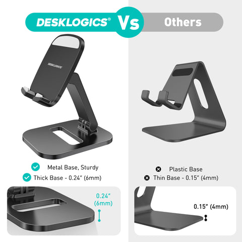 Portable Cell Phone Stand for Desk TS-2